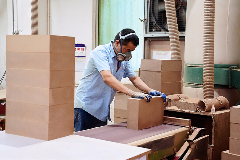 box assembly and inspection