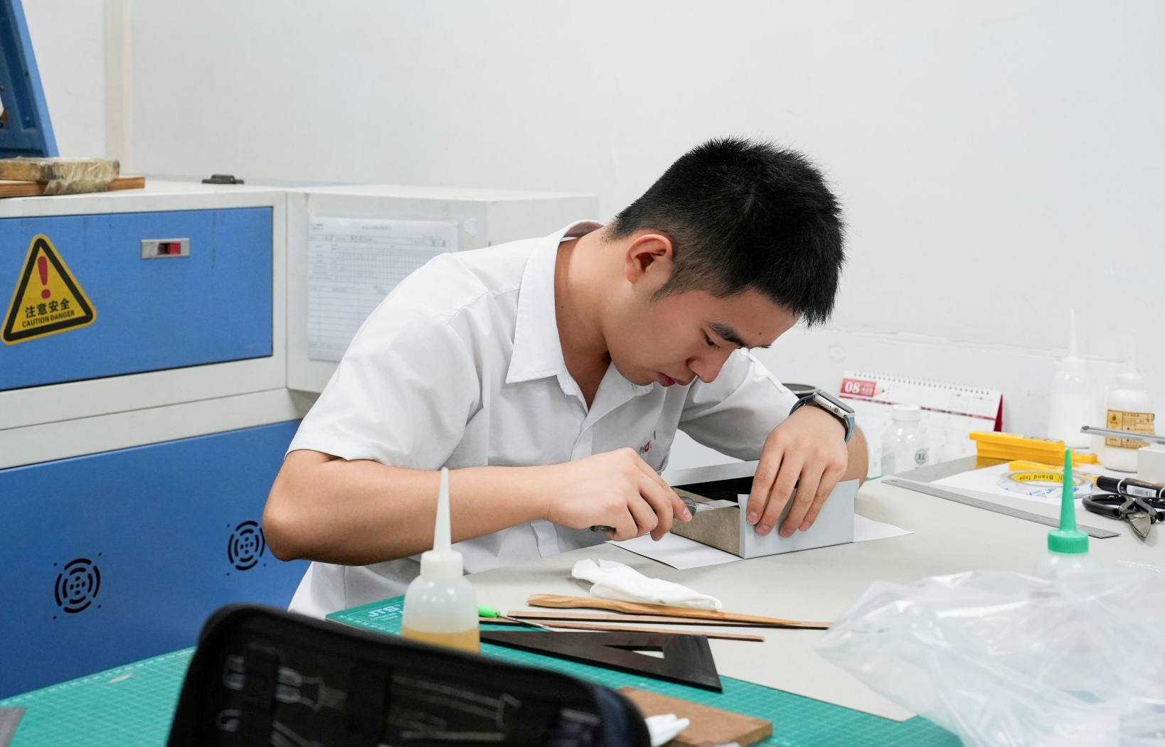 box manufacturing and testing