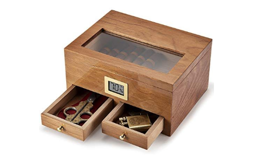 Spanish Cedar Cigar Humidor