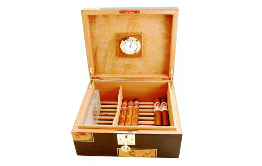 Solid Wood Cigar Humidor