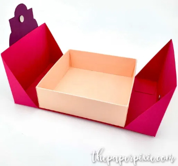 Flip-top box