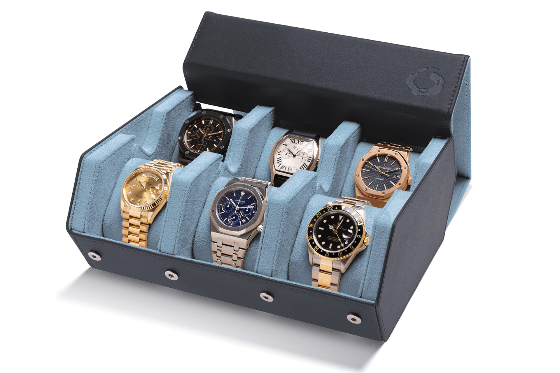 Luxury Leather Watch Case