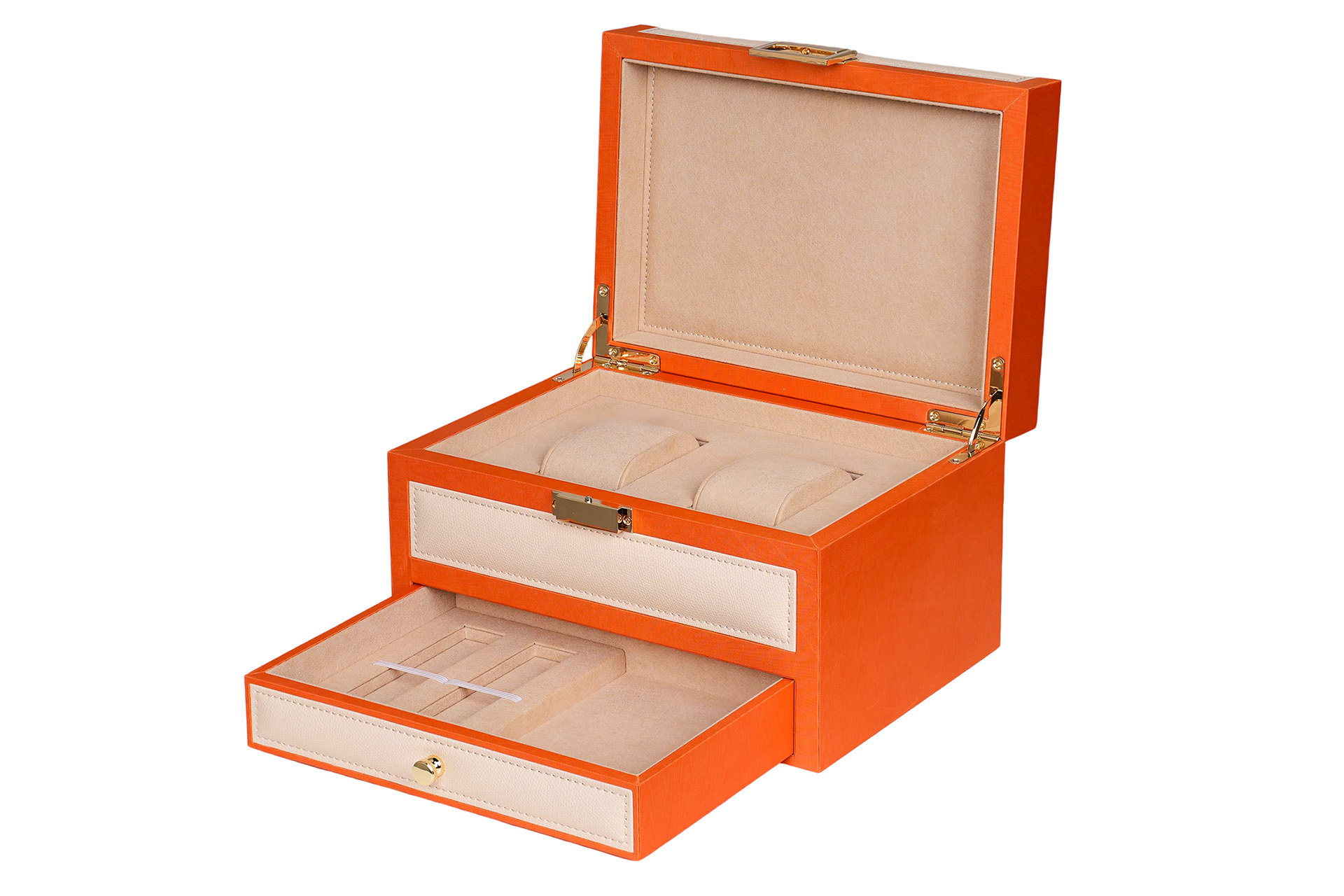 Double-layer Leather Watch Collection Case
