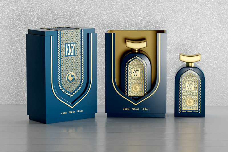 arabic plastic perfume box