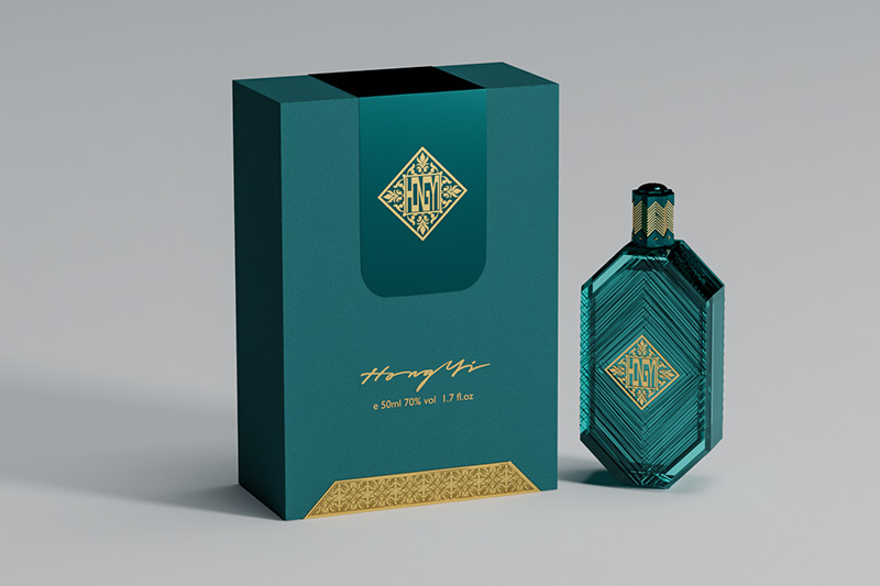 cardboard perfume box for gift