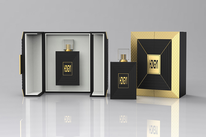 plastic perfume packaging box